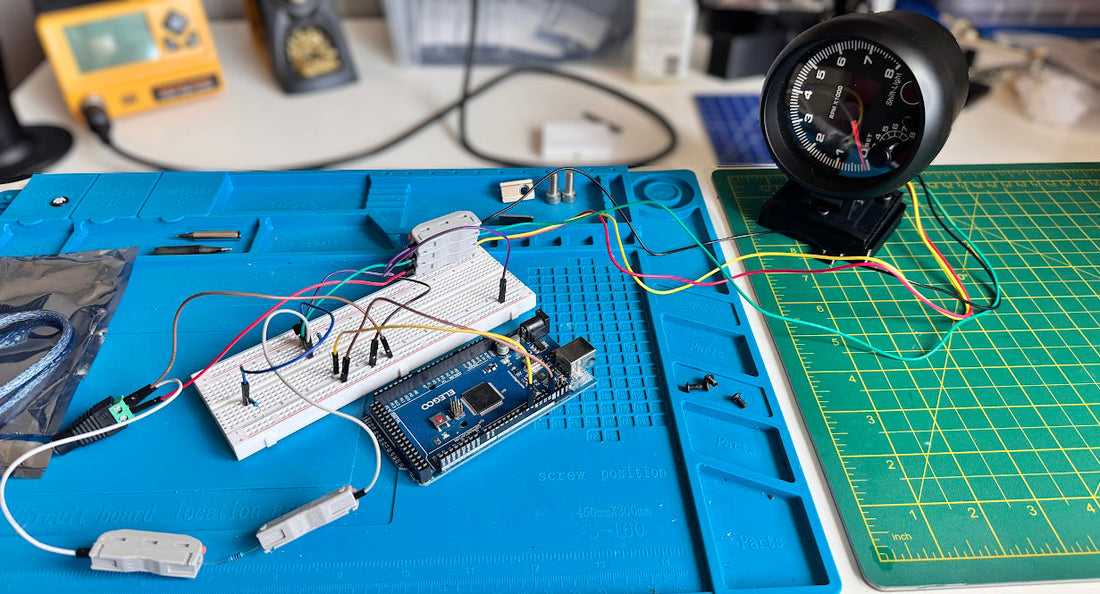 Going retro - analogue gauges