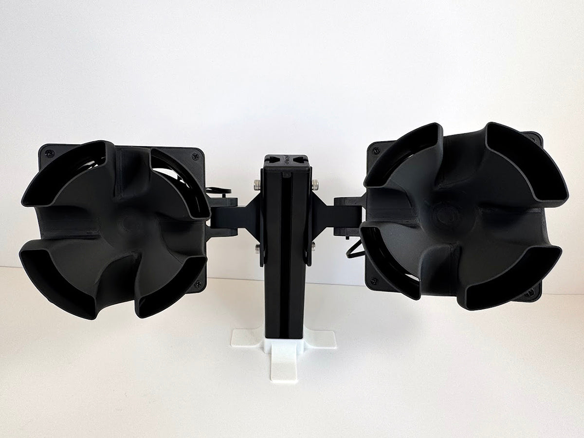 Sim Racing Wind Simulator Kit – Dual Fan, SimHub Compatible