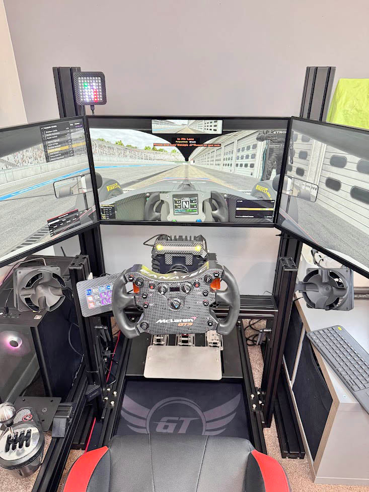 Sim Racing Wind Simulator Kit – Dual Fan, SimHub Compatible